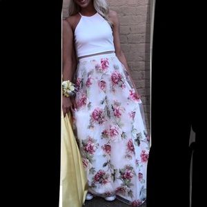 Floral prom dress
